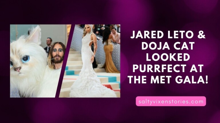 Jared Leto & Doja Cat looked purrfect at the Met Gala!