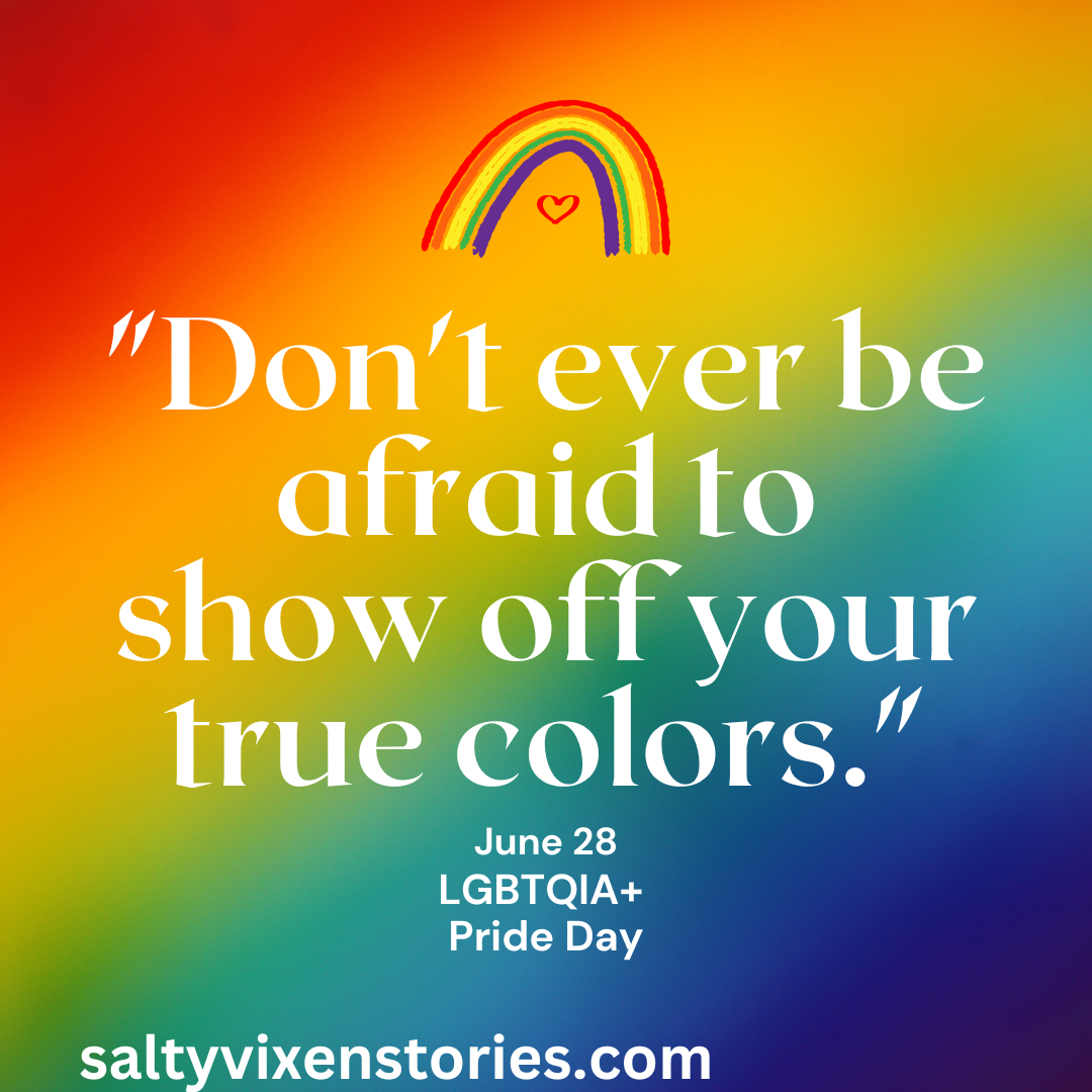 22Dont ever be afraid to show off your true colors.22