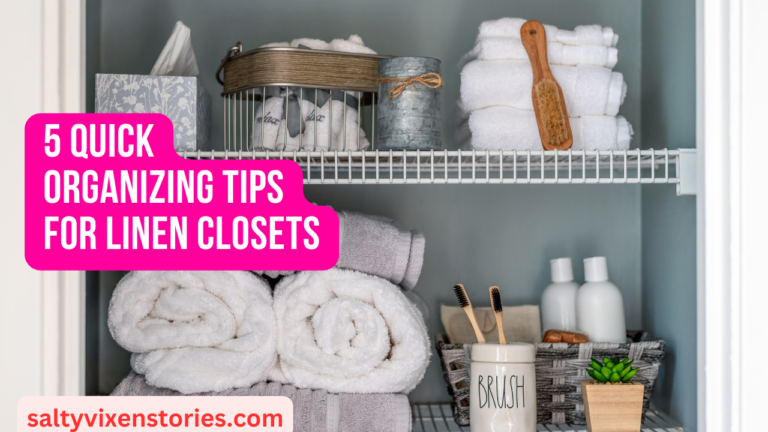 5 Quick Organizing Tips for Linen Closets