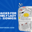 6 Life Hacks for Incredibly Lazy People comics
