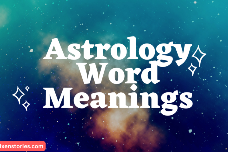 astrology word meanings