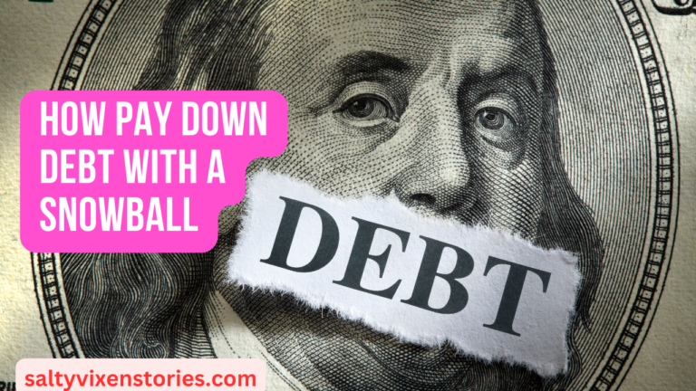 How Pay Down Debt With A Snowball