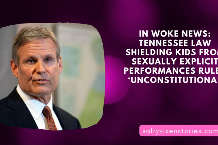 woke news tennessee law drag shows