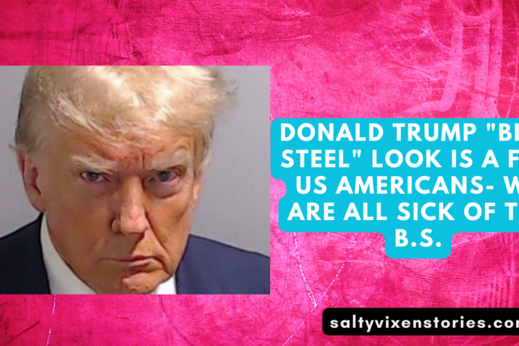 Donald Trump 22Blue Steel22 look is a for us Americans we are all sick of the B.S