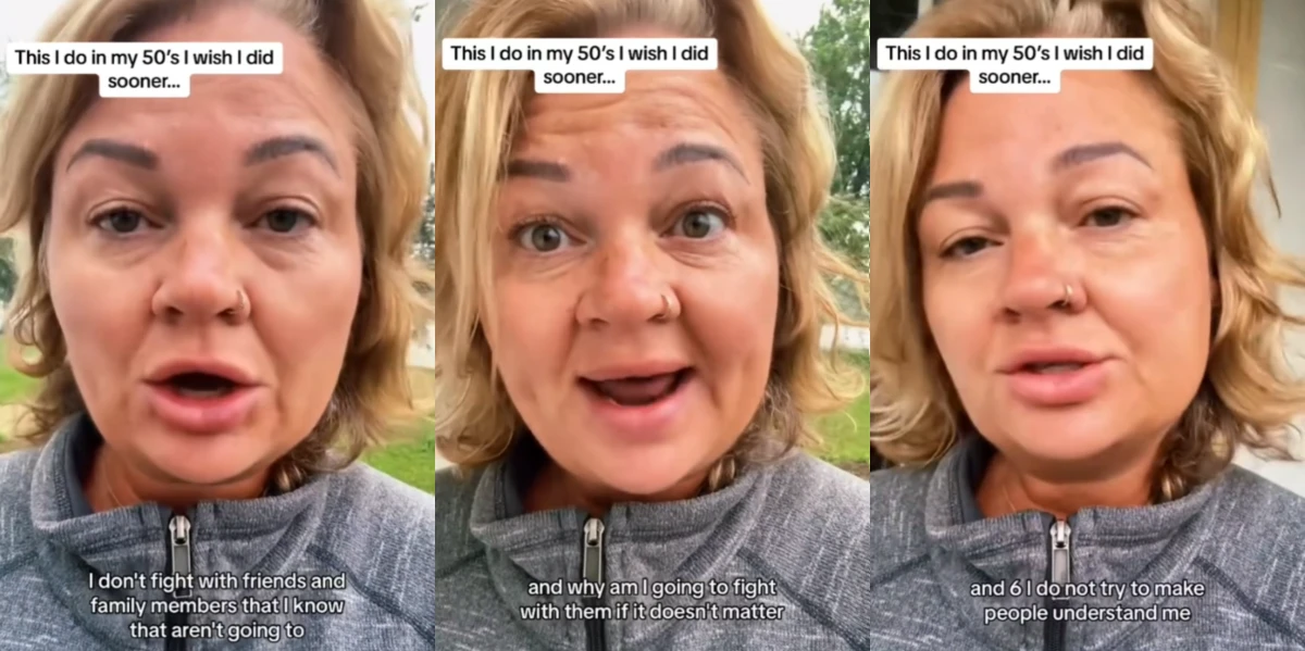 woman explains things does 50 shouldve done sooner