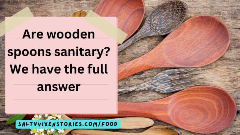 Are wooden spoons sanitary-We have the full answer