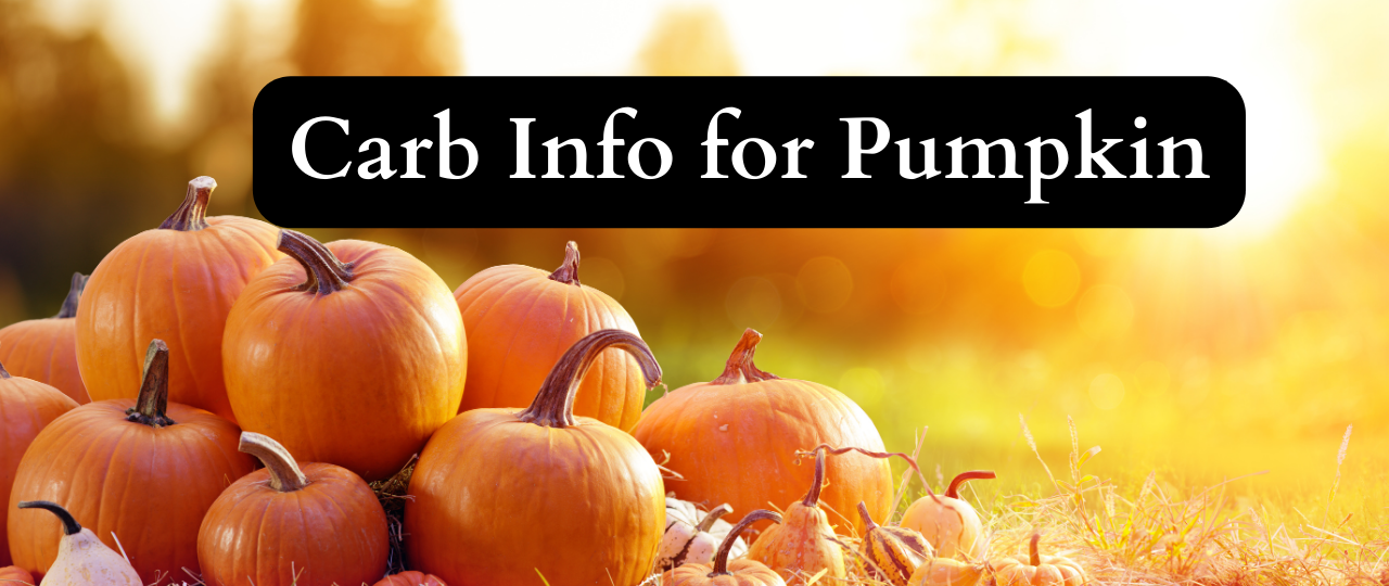 Carb Info for Pumpkin