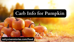 Carb Info for Pumpkin