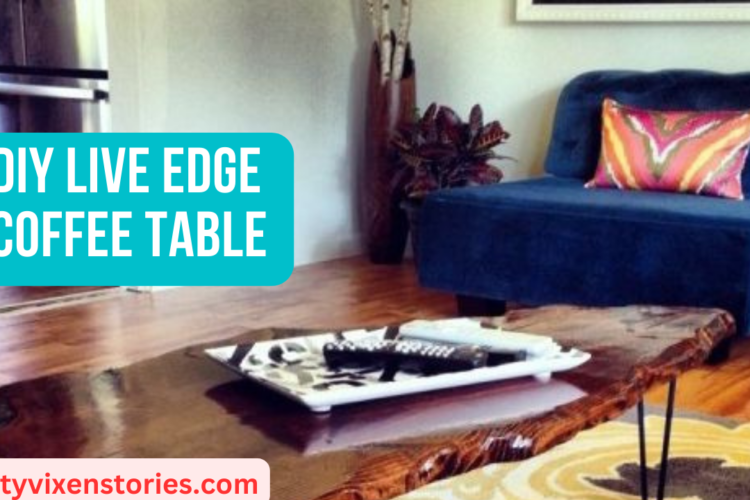 DIY Live Edge Coffee Table