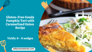 Gluten-Free Gouda Pumpkin Tart with Caramelized Onion Recipe