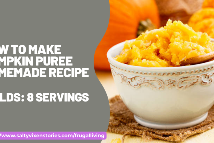 How to Make Pumpkin Puree Homemade Recipe
