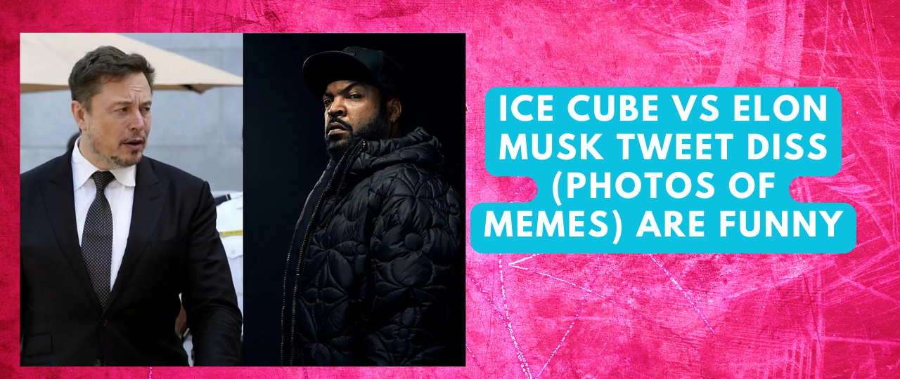 Ice Cube Vs Elon Musk Tweet Diss photos of memes are Funny