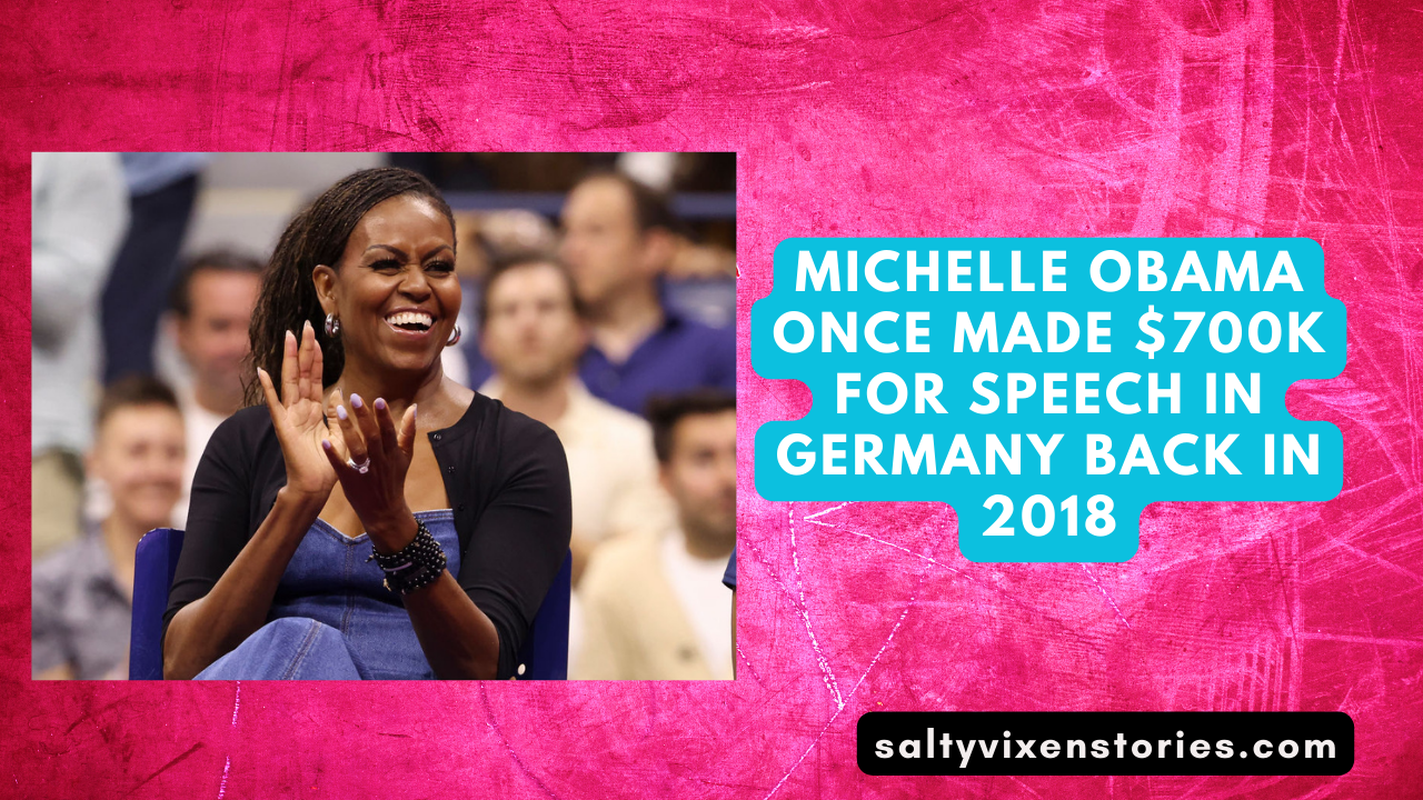 Michelle Obama Once Made 700k For Speech In Germany back in 2018