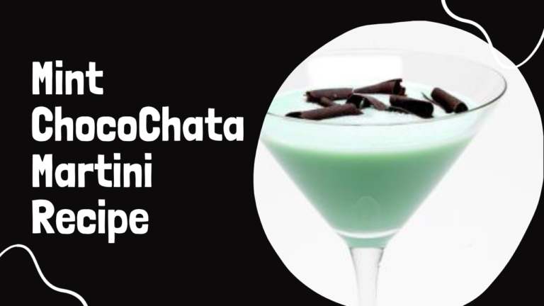 Mint ChocoChata Martini Recipe