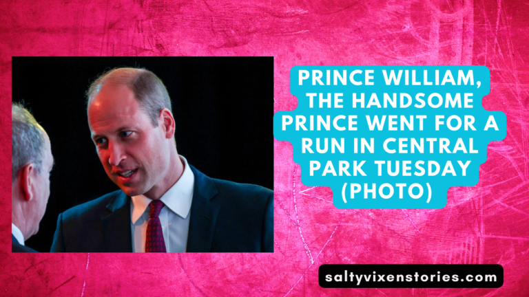 Prince William, the handsome Prince went for a Run in Central Park Tuesday (photo)