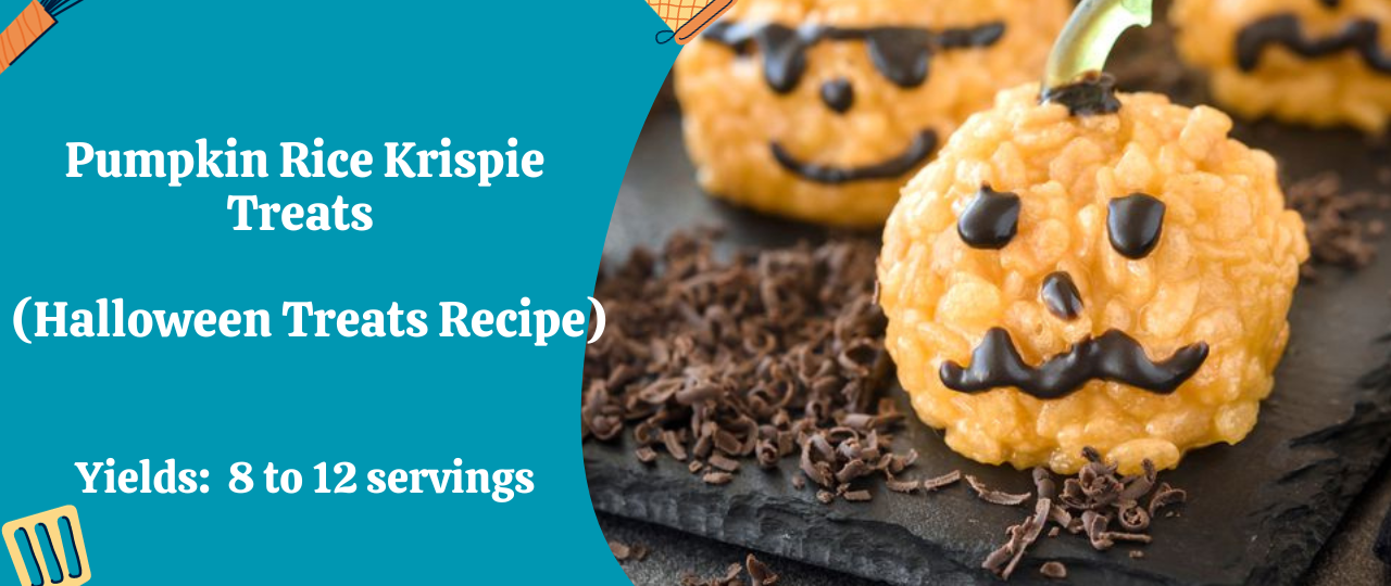 Pumpkin Rice Krispie Treats