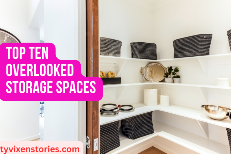 Top Ten Overlooked Storage Spaces