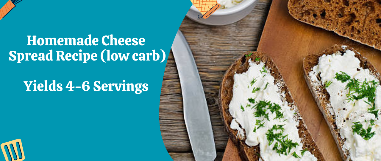 homemade cheese spread recipe low carb