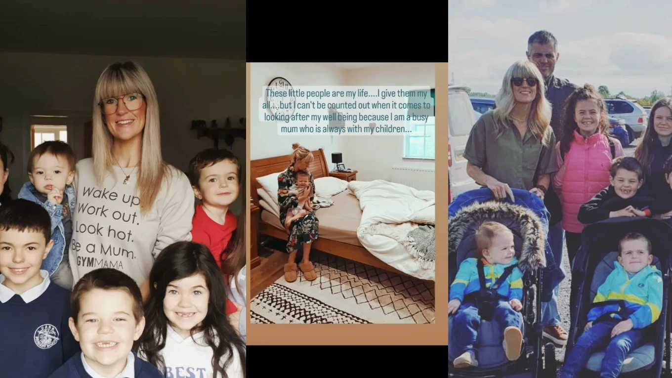 mom of 7 explains how she works out every day and claims other moms need to stop making