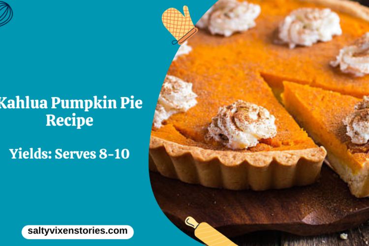 Kahlua Pumpkin Pie Recipe