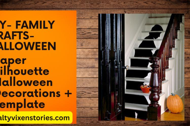 Paper Silhouette Halloween Decorations Template