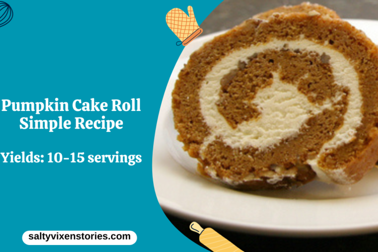 Pumpkin Cake Roll Simple Recipe