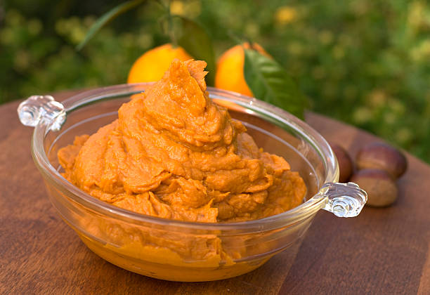 mashed sweet potatoes