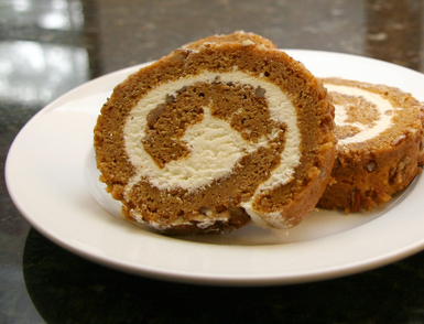 pumpkin cake roll