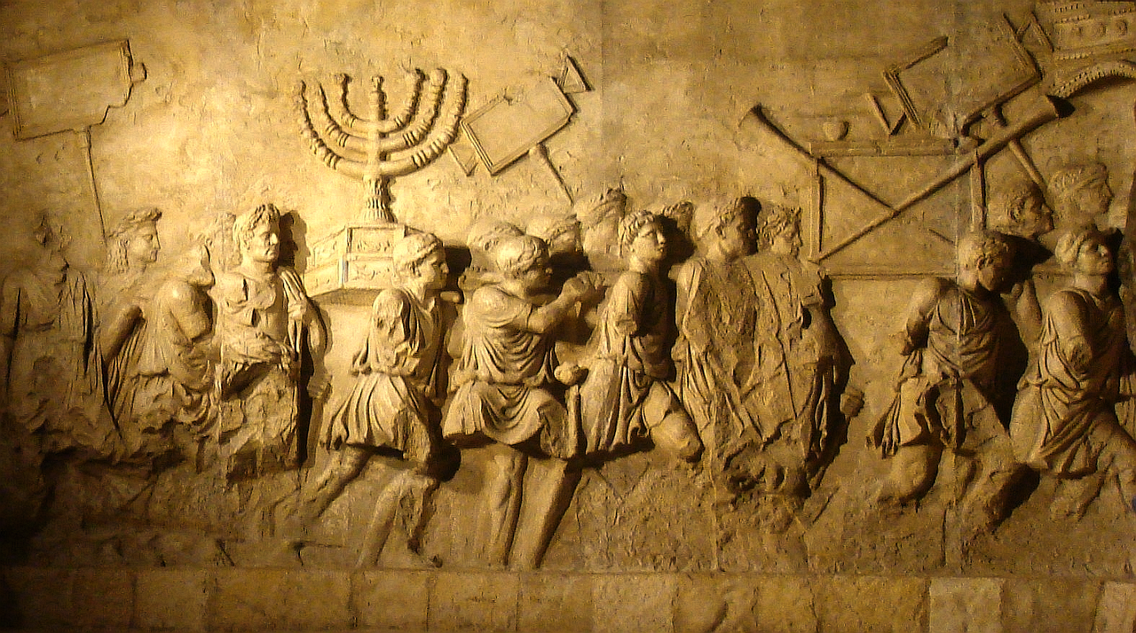 1280px Arch of Titus Menorah