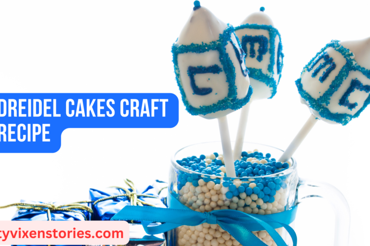 Dreidel Cakes Craft Recipe by salty vixen