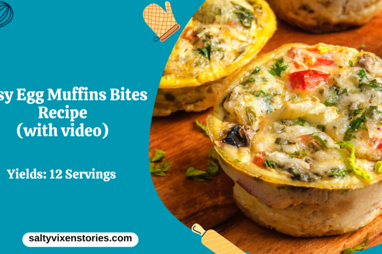 Easy Egg Muffins Bites Recipe with video