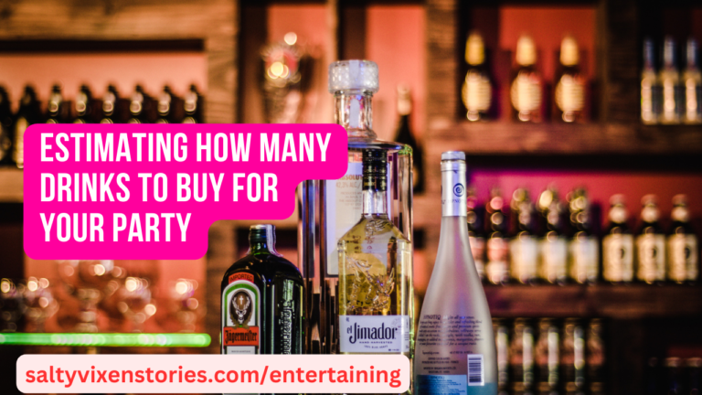 Estimating How Many Drinks to Buy for Your Party