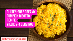 Gluten-Free Creamy Pumpkin Risotto Recipe