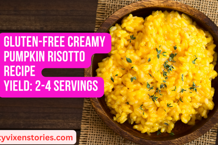 Gluten Free Creamy Pumpkin Risotto Recipe by Salty Vixen