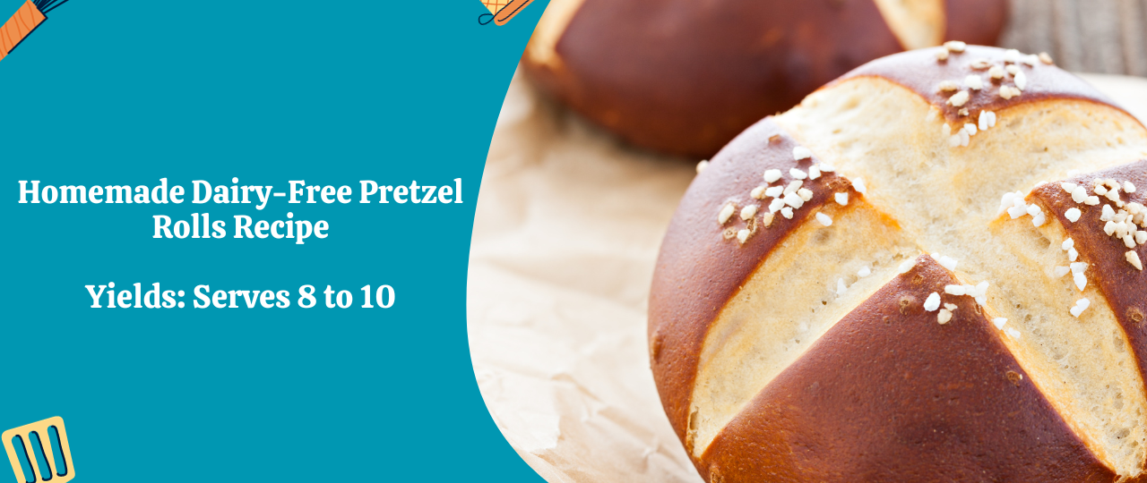 Homemade Dairy Free Pretzel Rolls Recipe