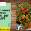 How to Make a Pumpkin Planter DIY Fun Craft