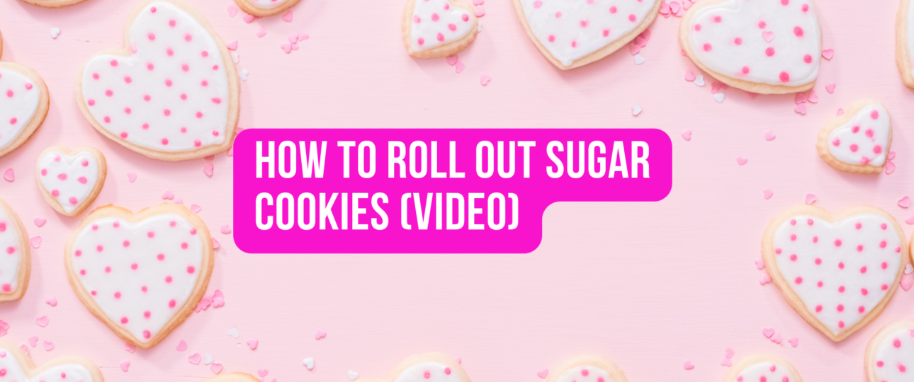 How to Roll Out Sugar Cookies Video by salty vixen