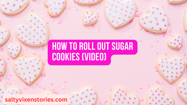 How to Roll Out Sugar Cookies (Video)
