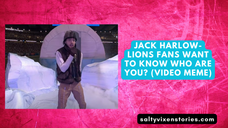 Jack Harlow- Lions Fans want to know who are you? (Video Meme)