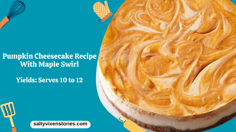 Pumpkin Cheesecake Recipe With Maple Swirl