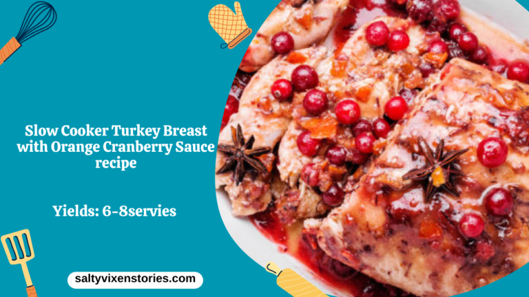 Slow Cooker Turkey Breast with Orange Cranberry Sauce Recipe