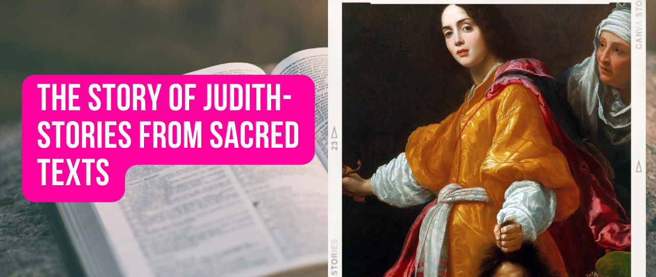 The story of Judith sctores from sacred texts by salty vixen