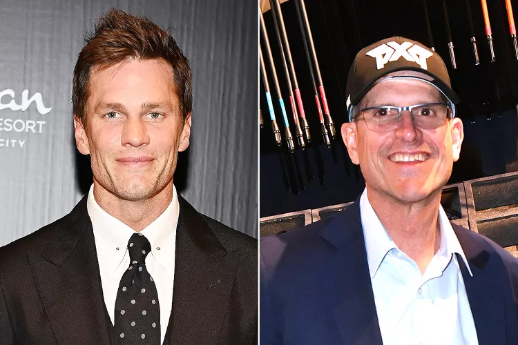 Tom Brady Jim Harbaugh Suspension 11112301 7b3b972f631a45919544ec978622b5be