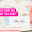 Why Place Cards Are Important for a Party