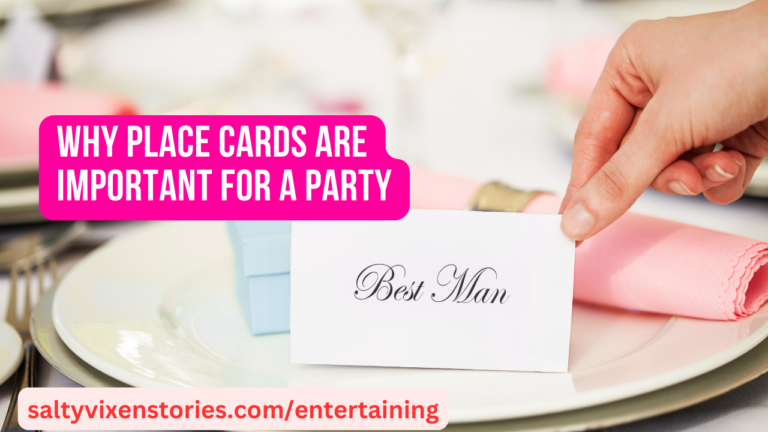 Why Place Cards Are Important for a Party