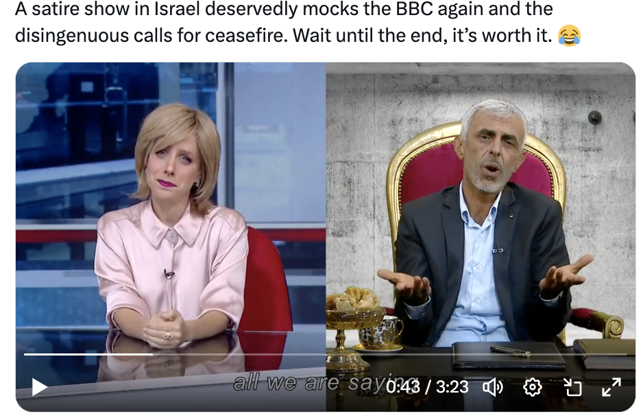 bbc israeli joke