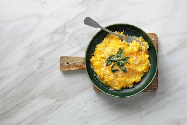 creamy pumpkin risotto recipe yum