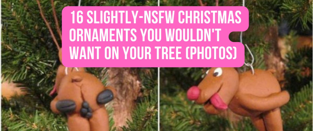 16 Slightly NSFW Christmas Ornaments You Wouldnt Want On Your Tree photos