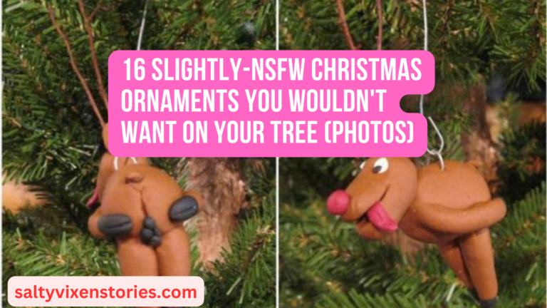 16 Slightly-NSFW Christmas Ornaments You Wouldn’t Want On Your Tree (photos)