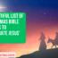 A Beautiful List of Christmas Bible Verses to Celebrate Jesus Birth